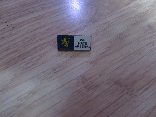 Collectable football pin - football,