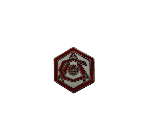 Arsenal hexagon enamel pin - arsenal,