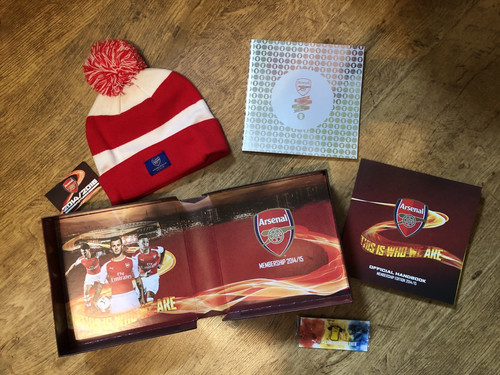 Arsenal 2014 membership - 2014/15,
