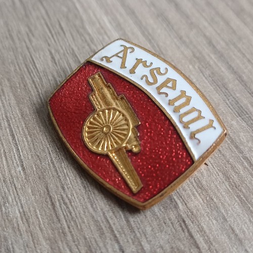 Vintage arsenal enamel - vintage, pin