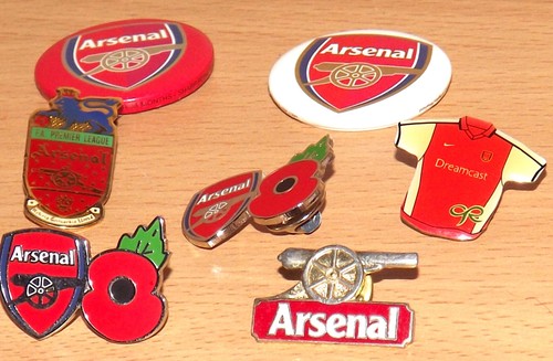 Arsenal enamel and pin - fc,