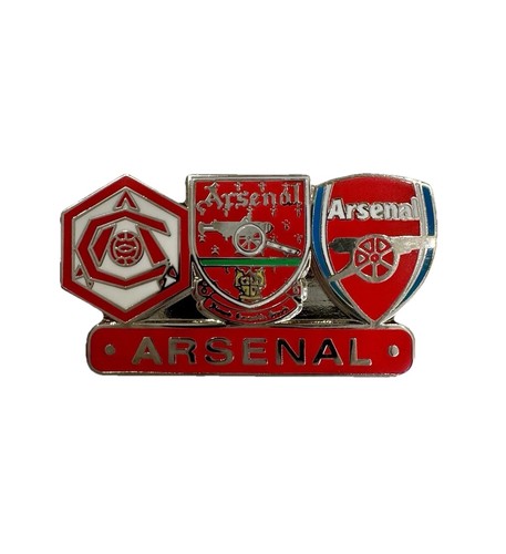 Arsenal pin badge triple - arsenal,