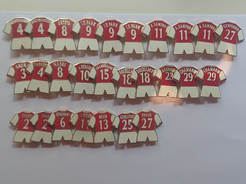 Arsenal pin badges each - arsenal, £3