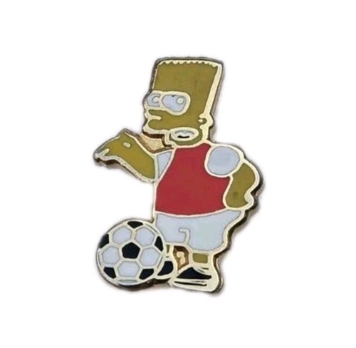 Arsenal cartoon pin badge - arsenal,