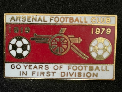1979 arsenal pin badge - 1979, fc