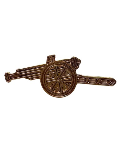 Arsenal cannon enamel pin - cannon,