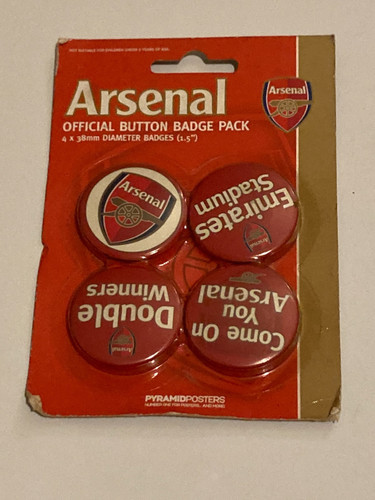 Official arsenal button - arsenal,