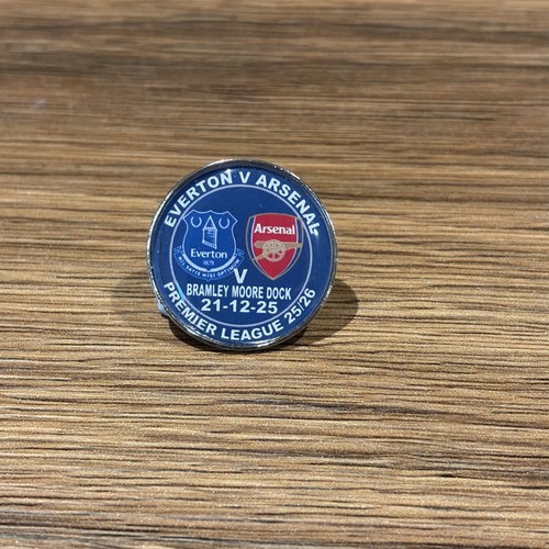 Everton arsenal match pin - everton,