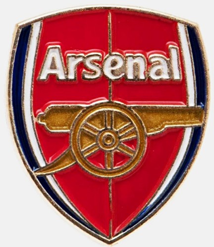 Arsenal crest enamel - fc,